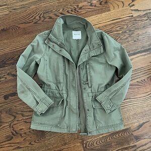 Madewell Army Green Surplus Military Jacket